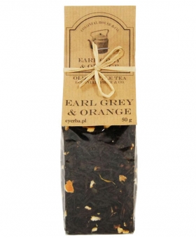 HERBATA EARL GREY ZE SKÓRKĄ POMARAŃCZOWĄ 50 G
